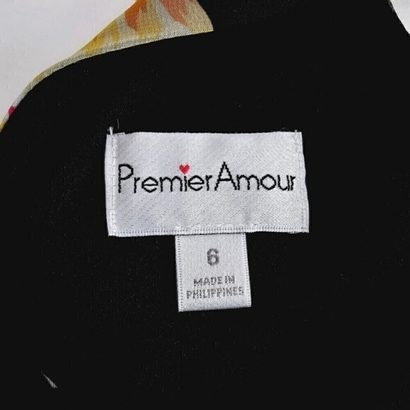 Premier Amour Floral Halter Pleated Chiffon Maxi Dress - Picture 9 of 10